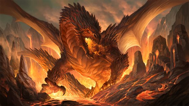 Backgrounds fantasy dragon fire dragon.