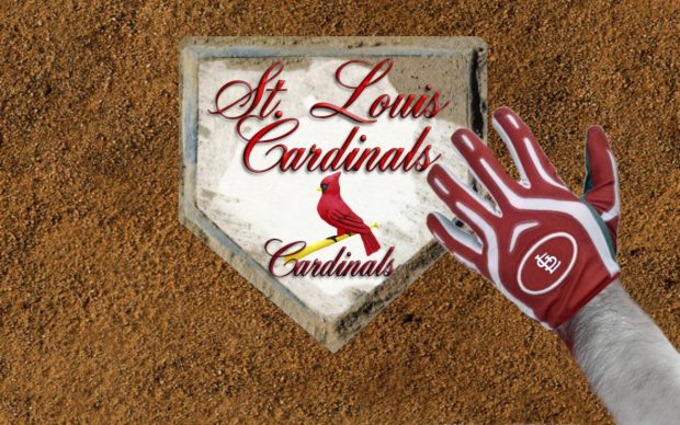 Baseball home plate St Louis CARDINALS.