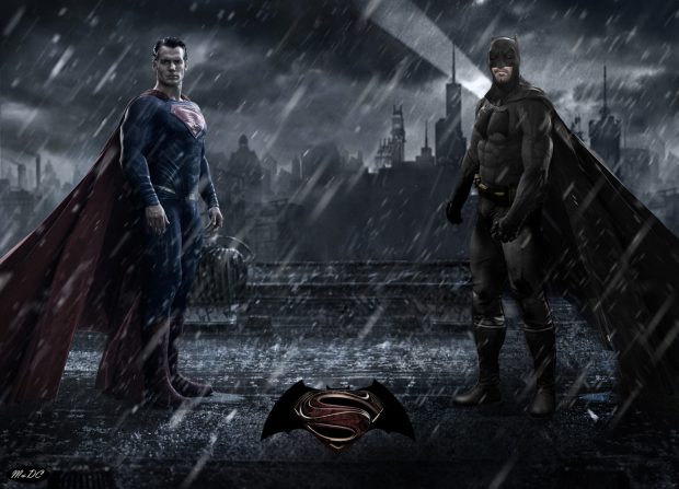 Batman Vs Superman 3D Movies Wallpaper HD.