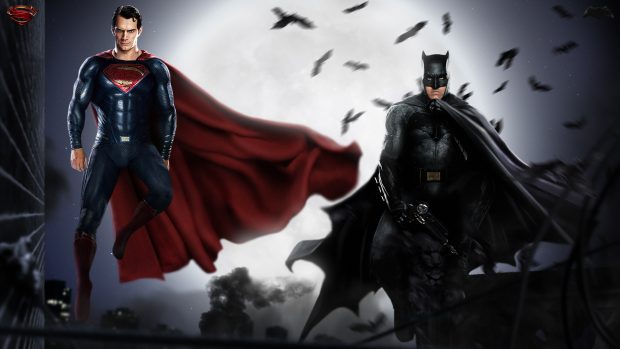 Batman v Superman Wallpaper by LoganChico.