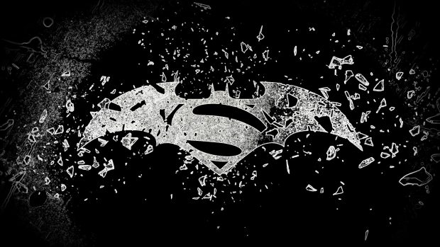 Batman vs Superman Glass effect.