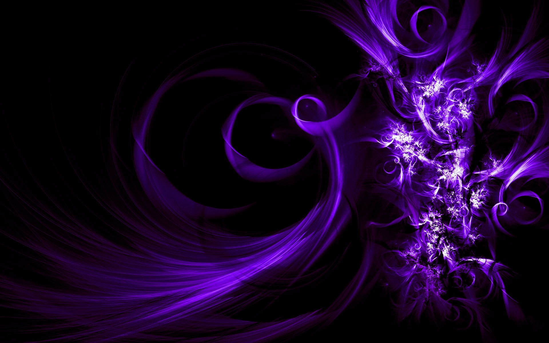 Dark Purple Geometric Shapes Wallpaper