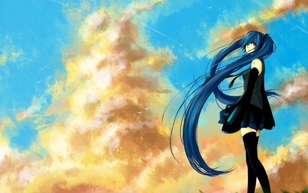 Beautiful Vocaloid HD Wallpaper.
