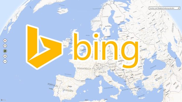 Bing maps picture.