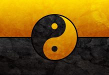 Black and Gold Yin Yang 1080p backgrounds.