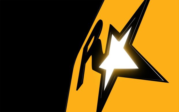 Black gold rockstar games logos 1080p wallpapers.