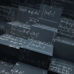 Blocks Mathematics wallpaper.