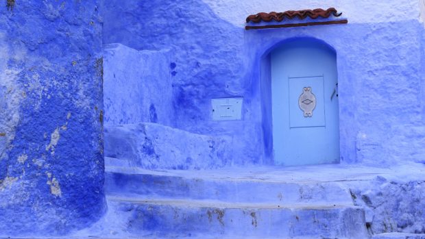 Blue Moroccan Wallpapers HD.
