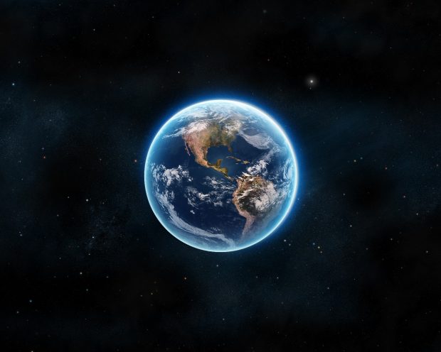 Blue Planet Earth Wallpaper in 1280x1024.