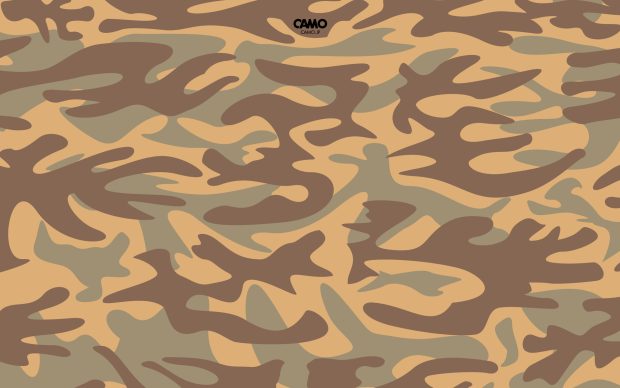 Brown Camo Background Wallpaper.