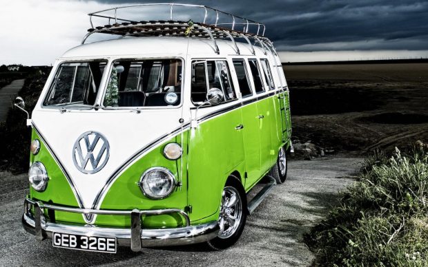 California volkswagen camper cars hippie wallpapers.