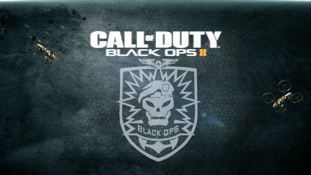 Call Of Duty Black Ops 2 Logo HD Wallpaper.