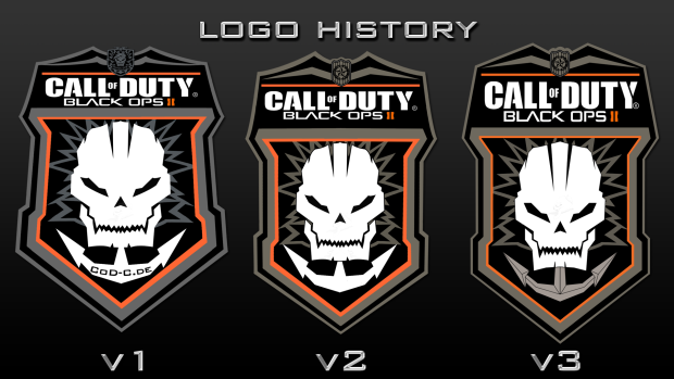 Call of Duty Black Ops 2 Official Logo Render by dakujYa.