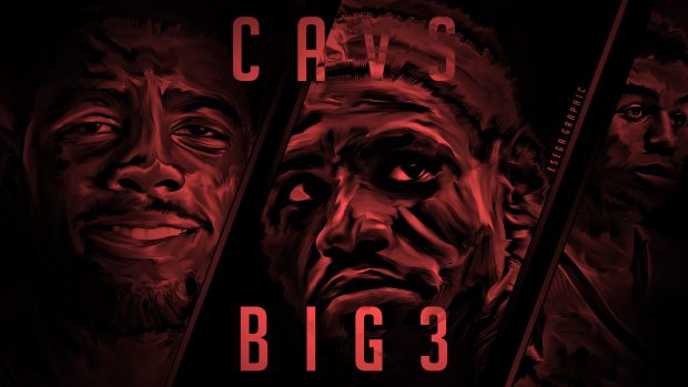 Cavaliers Big 3 Backgrounds.
