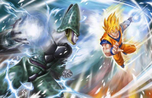 Cell Goku Dragon Ball Z Dragon HD.