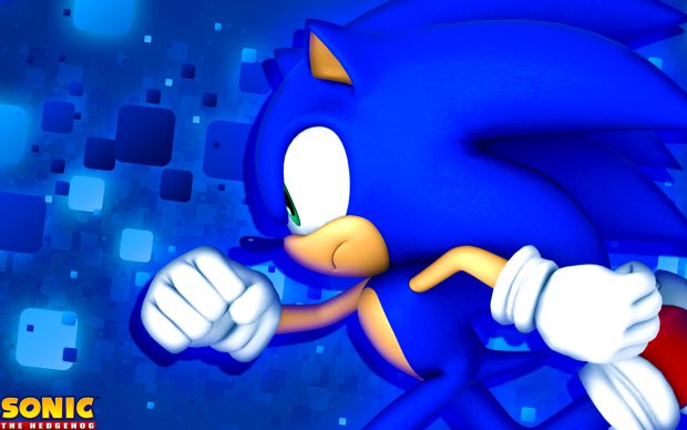 Classic Sonic The Hedgehog.