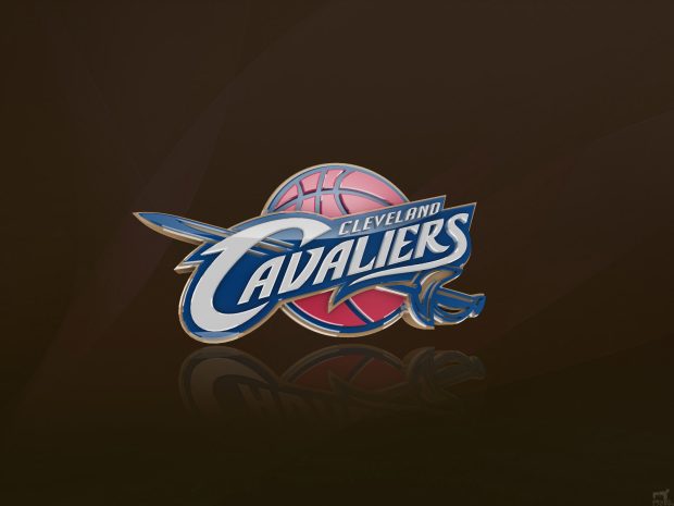 Cleveland Cavaliers 3D Logo Wallpaper.