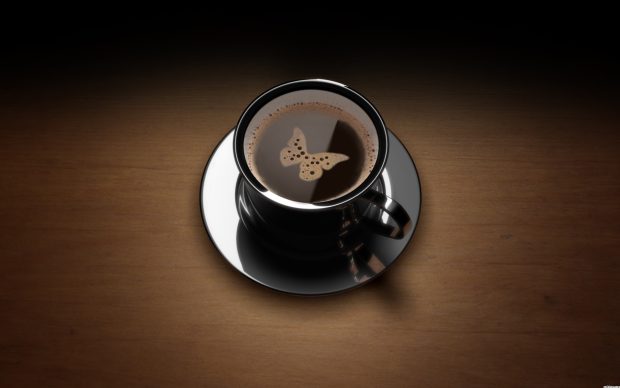 Coffee Cute Art Wallpaper.