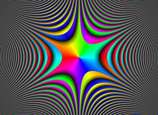 Colorful Illusion Wallpaper.