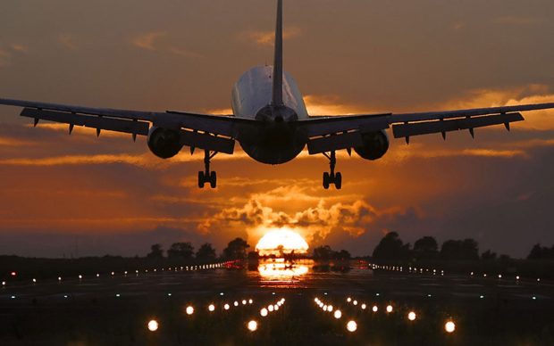 Cool Airplane Take Off Full HD Wallpaper.