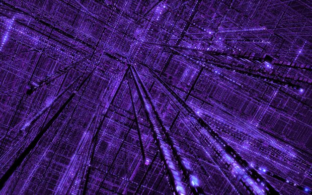 Cool Purple Wallpaper by Philip Givon.