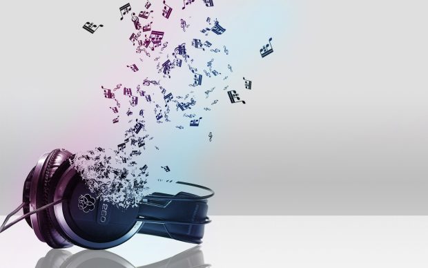 Cool abstract music headphone wallpapers.
