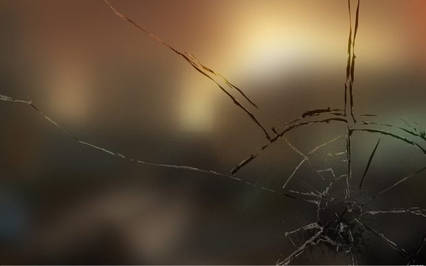 Cracked Glass Wallpaper Full Download.