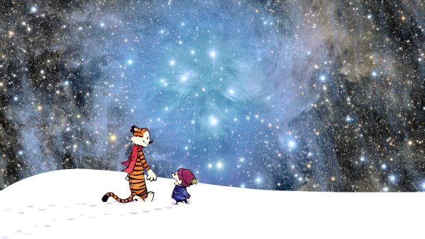 Cute Calvin and Hobbes Wallpapers Desktop Pictures.