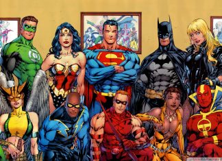 DC Comics Superheroes HD Desktop Wallpaper.
