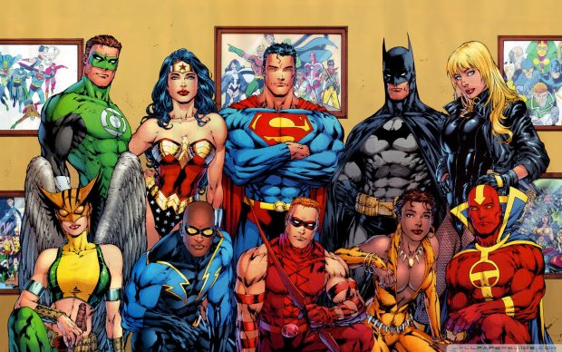 DC Comics Superheroes HD Desktop Wallpaper.