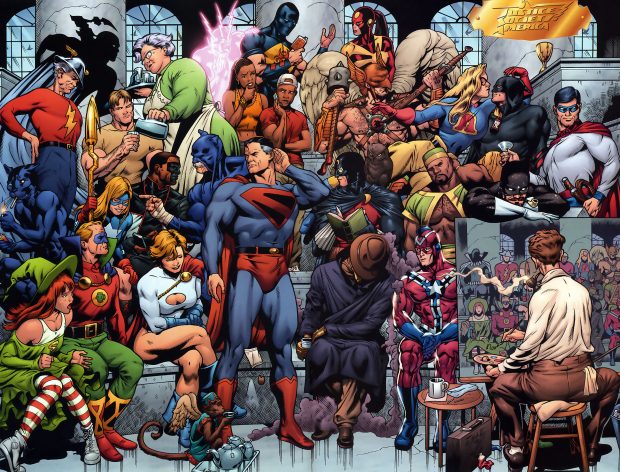 DC Comics Wallpaper 2400X1826.