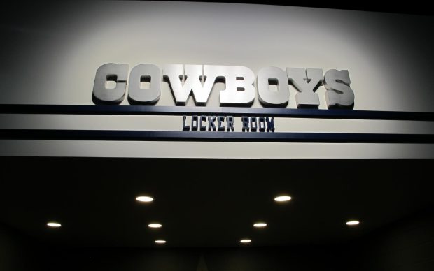 Dallas Cowboys Locker Room Wallpaper.