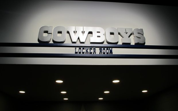 Dallas Cowboys Locker Room Wallpaper.