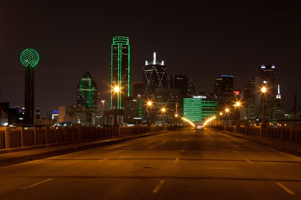 Dallas texas skyline omni wallpaper HD.