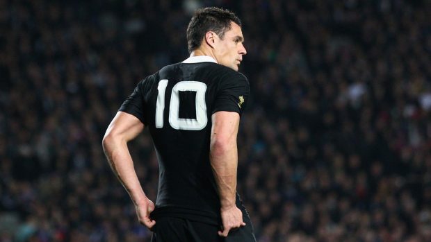 Dan Carter of the All Blacks