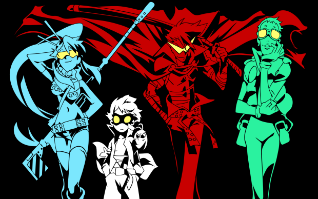 Desgins desktop images gurren lagann wallpapers.