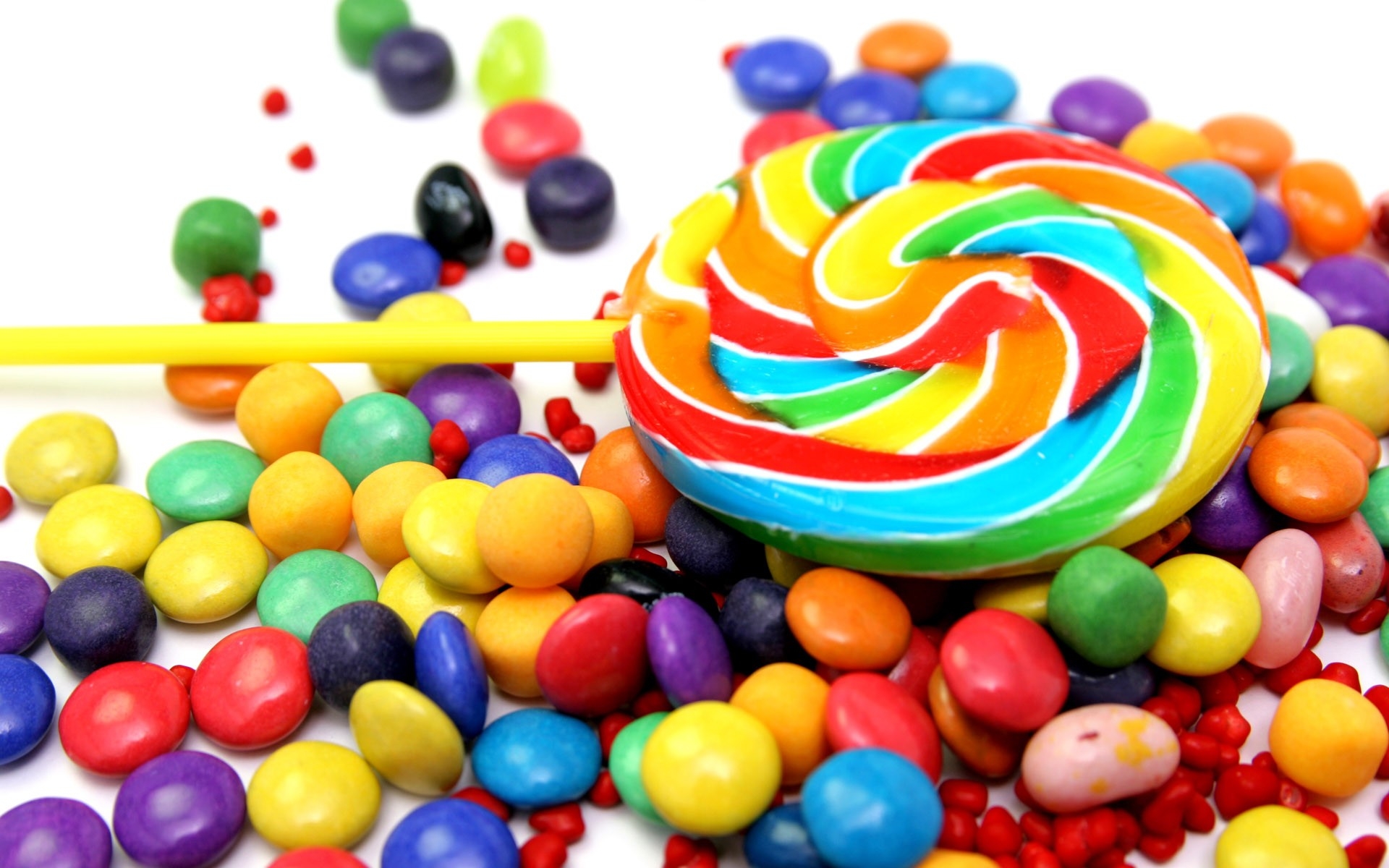 Desktop Wallpaper Colorful Lollipop Candies Sweets 4k Hd Image  Picture Background 9b79ea