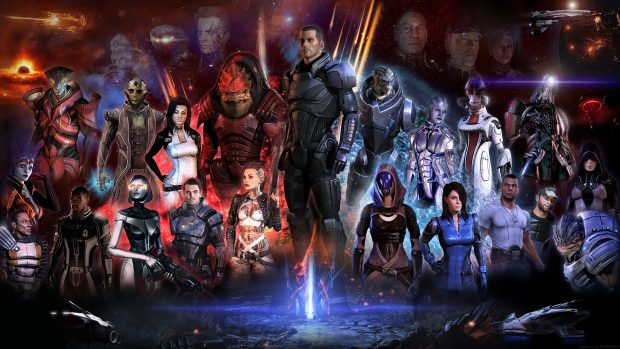 Desktop Mass Effect HD Wallpapers Free Download.