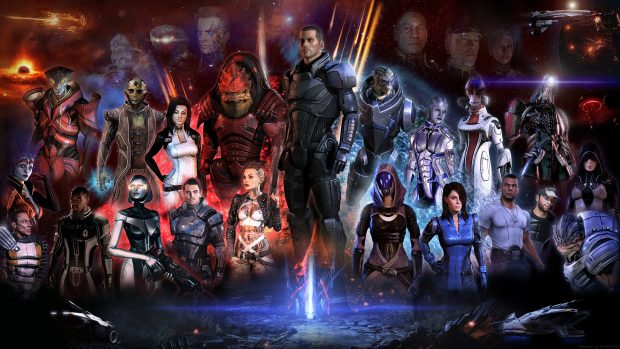 Desktop Mass Effect HD Wallpapers Free Download.