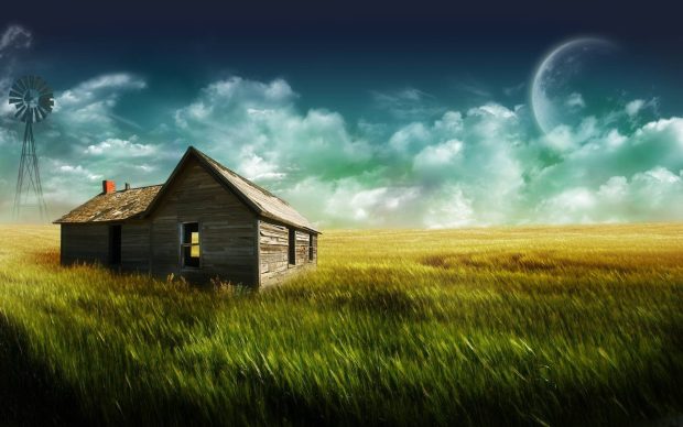 Desktop the farm house 1920x1200 wallpapers high.