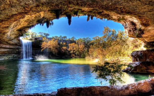 Desktop wallpapers lake hamilton in texas.