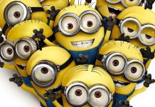 Despicable me 2 minions desktop wallpaper hd 1920x1080 close up.