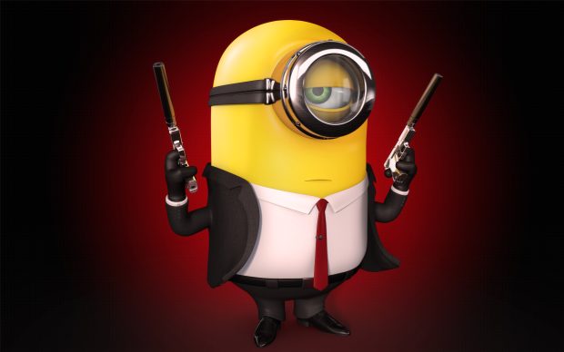 Despicable me backgrounds minion hitman.