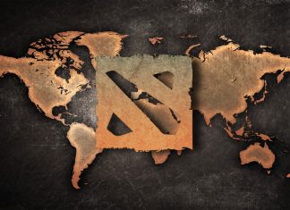 Dota 2 Logo Wallpapers World Map.