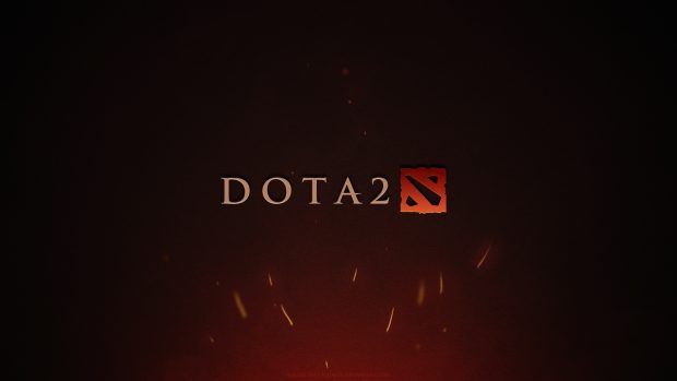 Dota 2 game logo background wallpapers 3840x2160.