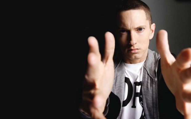 Downlaod eminem rapper musician widescreen wallpapers.