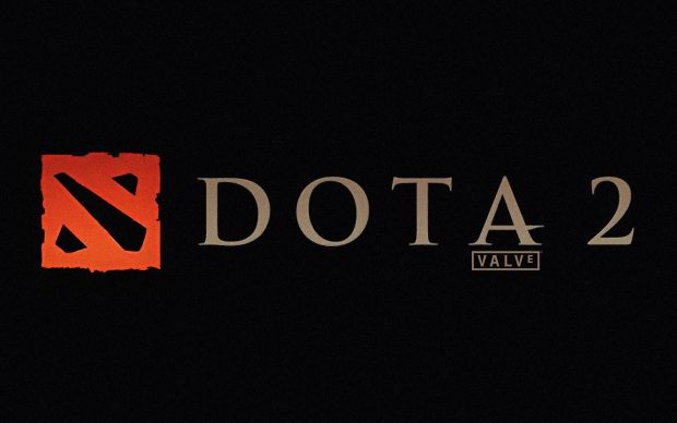 Download dota 2 logo wallpaper.