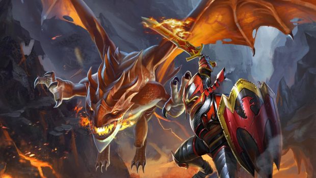 Dragon knight dota 2 wallpaper.