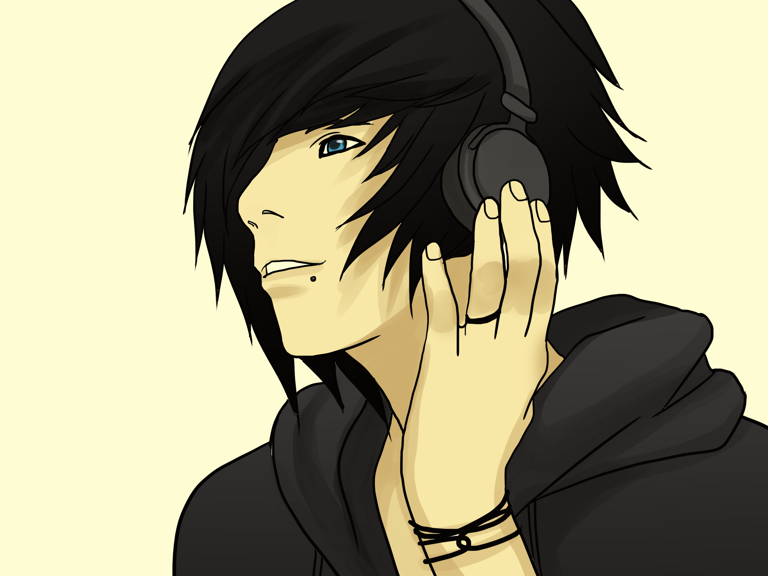 Download Emo Anime Boy Wallpaper Background - jasmanime