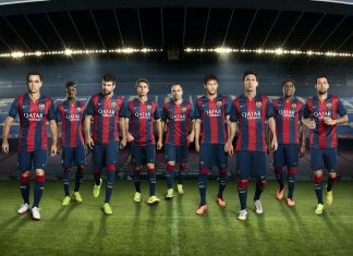 FC barcelona images new nike home kit.